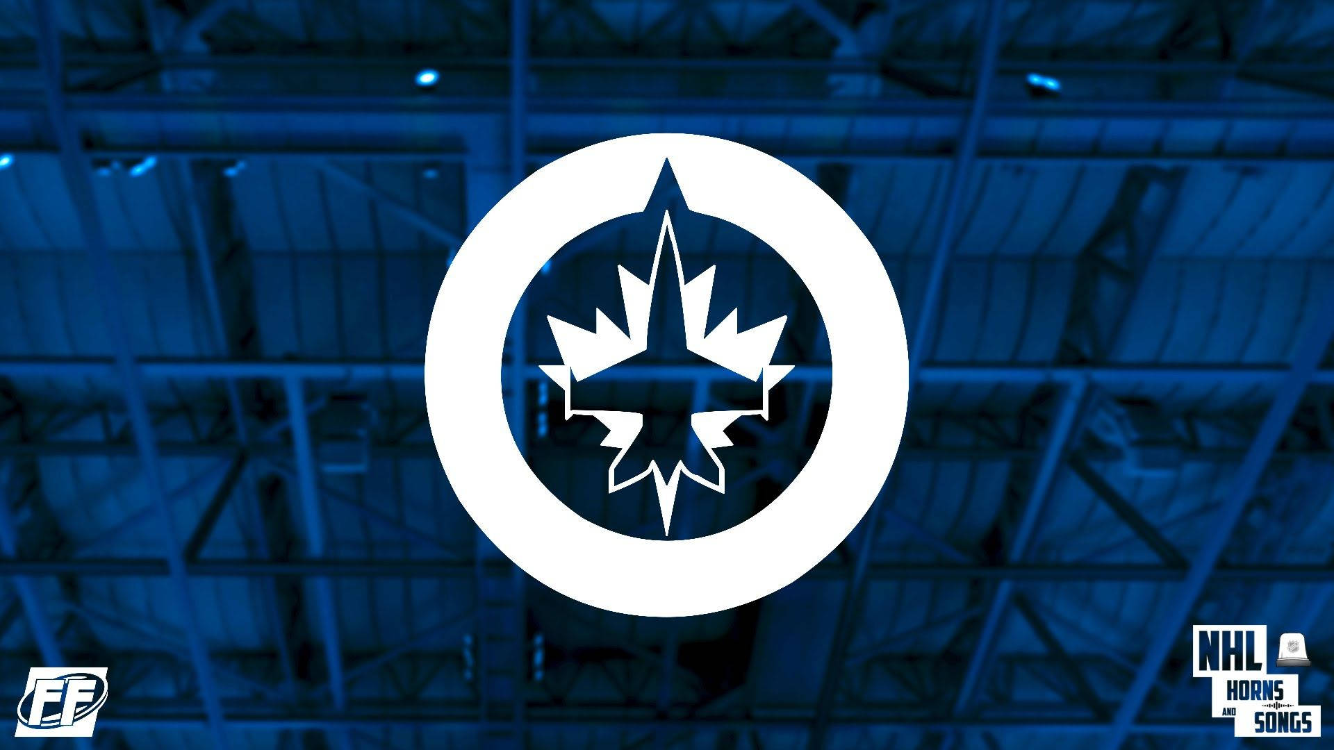 Winnipeg Jets Minimalist Logo Background