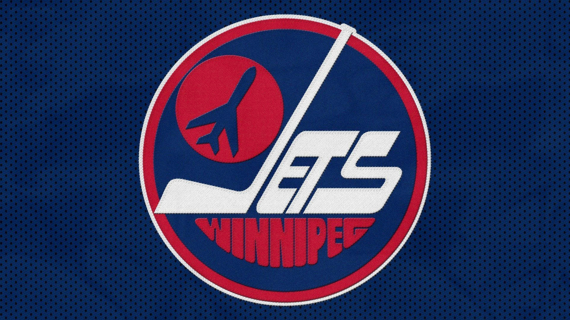 Winnipeg Jets Patch Logo Background