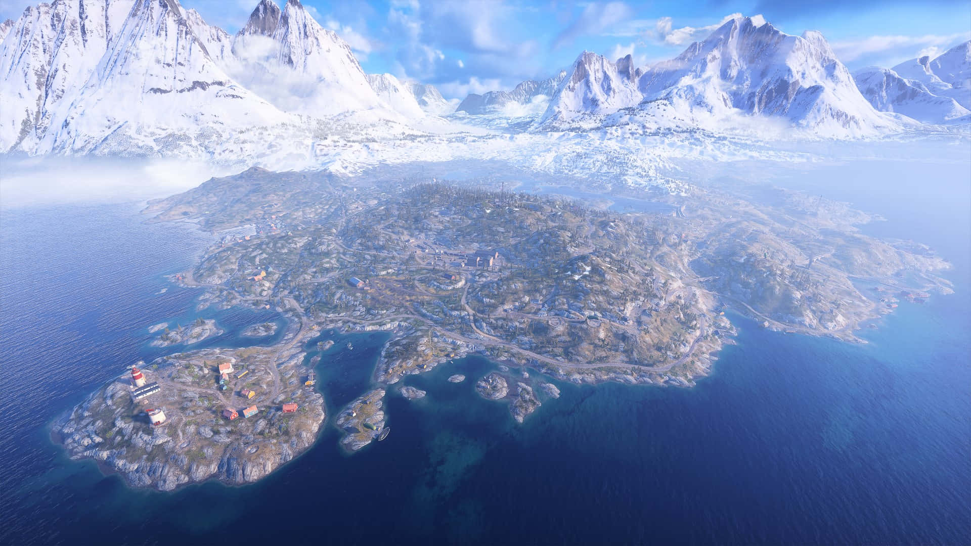 Winter_ Island_ Aerial_ View