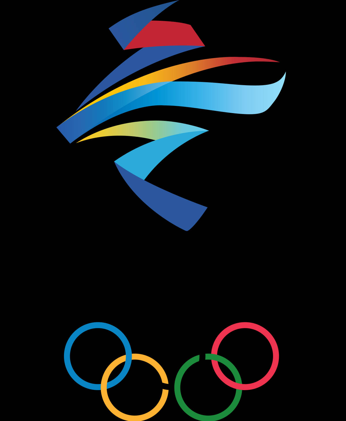 Winter Olympics Beijing 2022 Logo Background