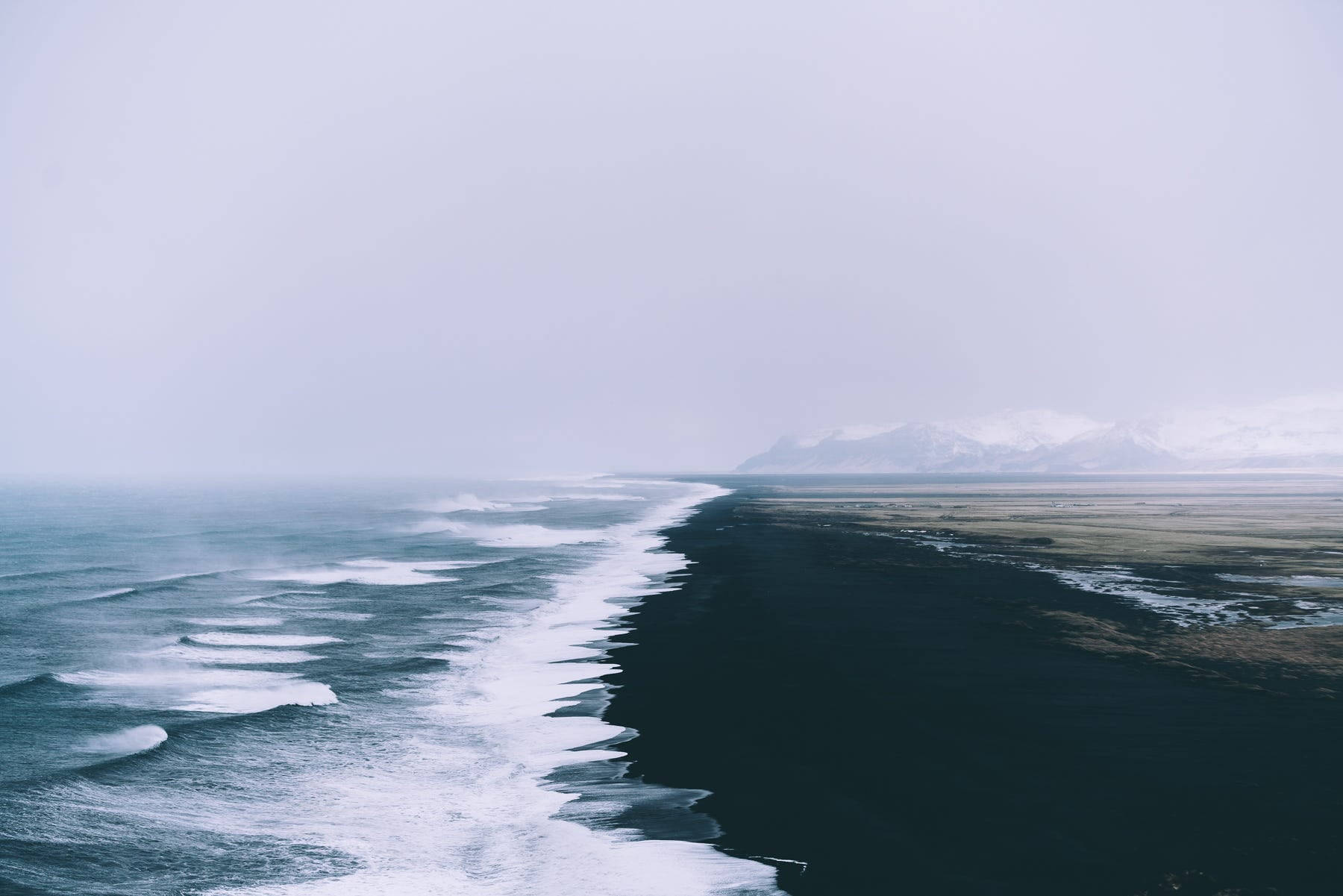 Winter Sea Background