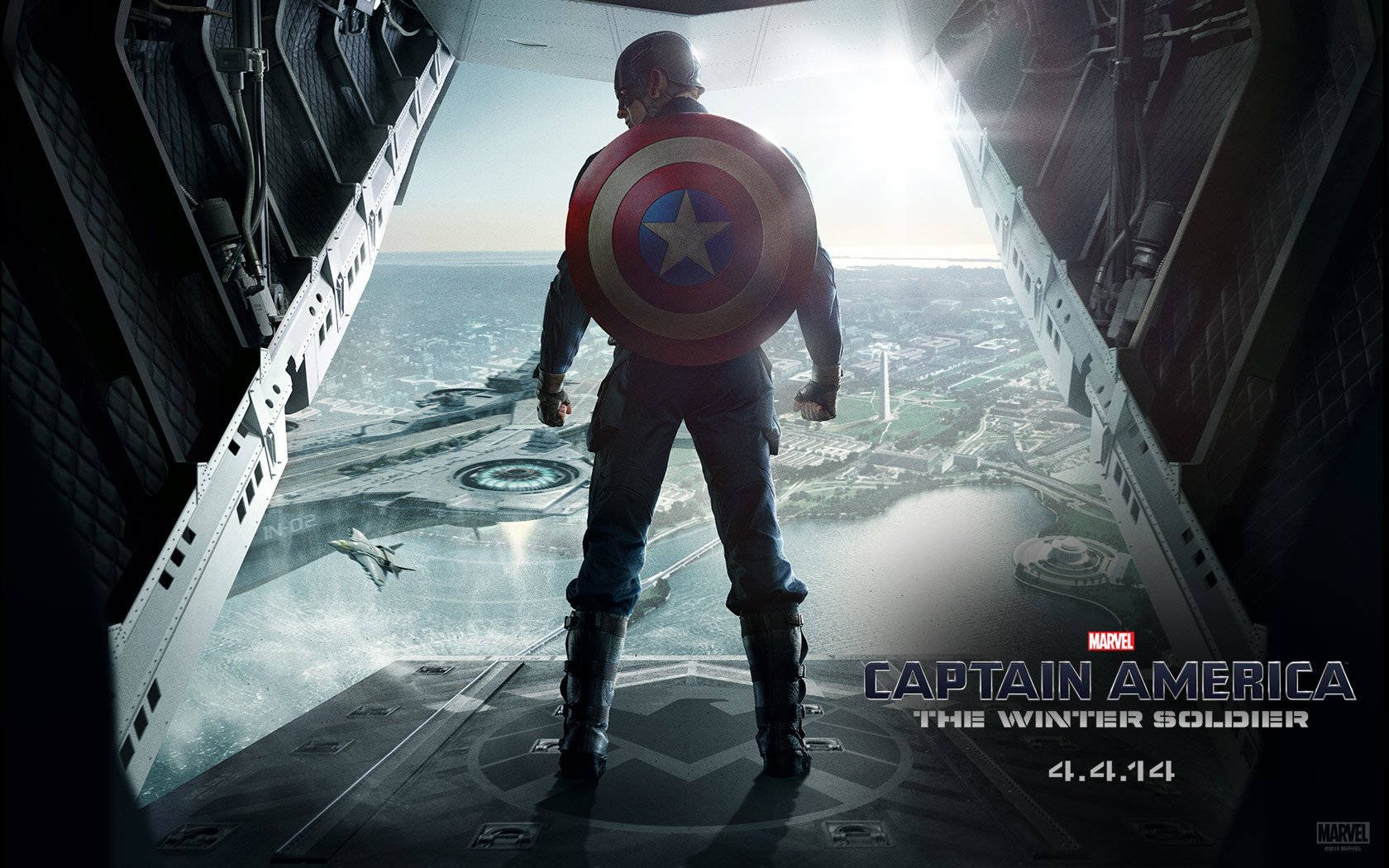 Winter Soldier Movie Captain America Laptop Background