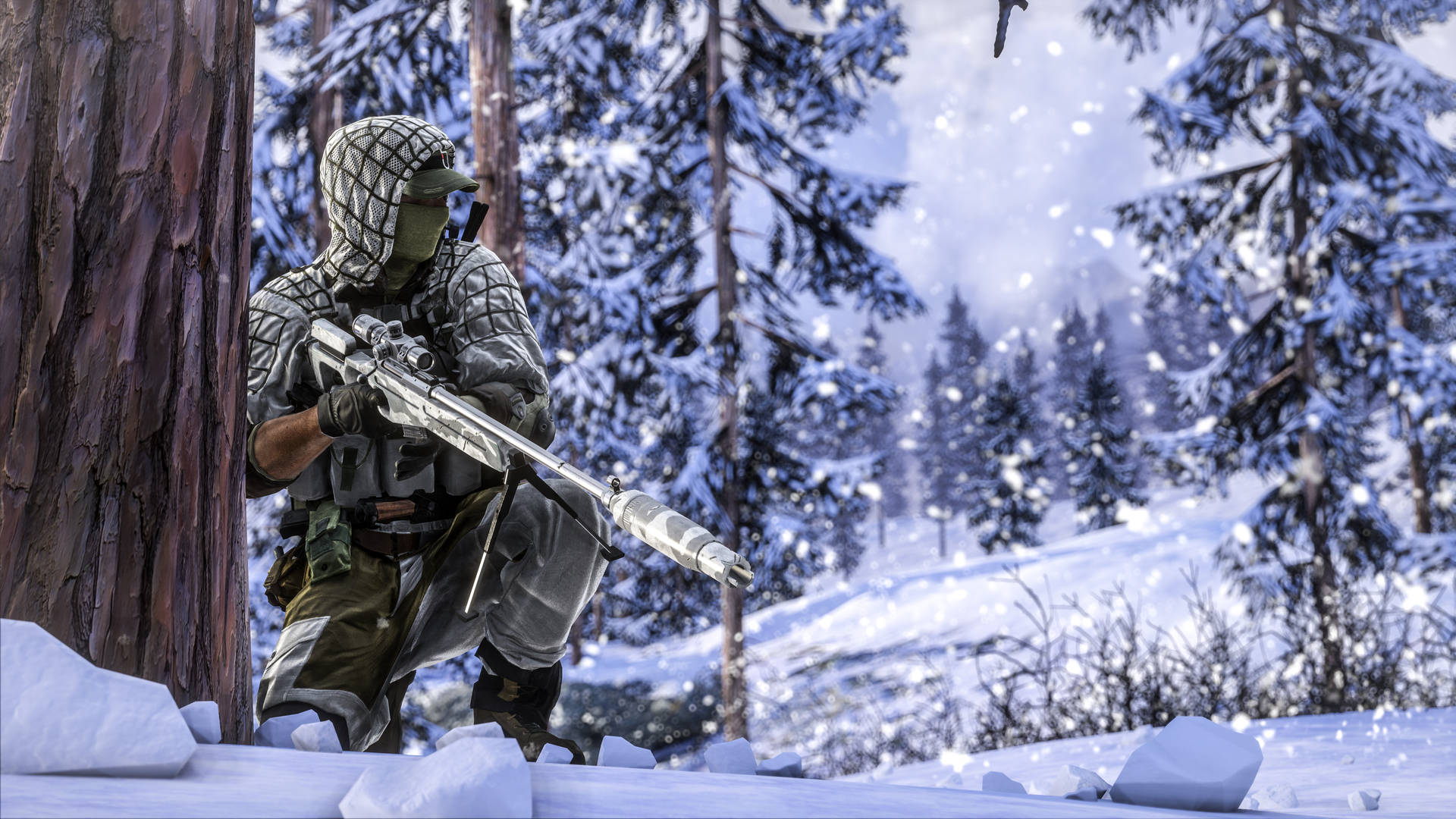 Winter War In Battlefield 4 Background