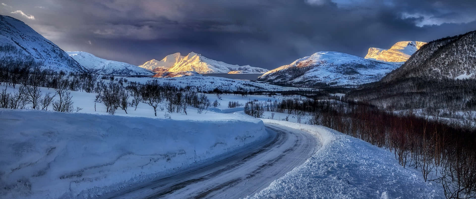 Winter Wonderland In 4k Resolution Background