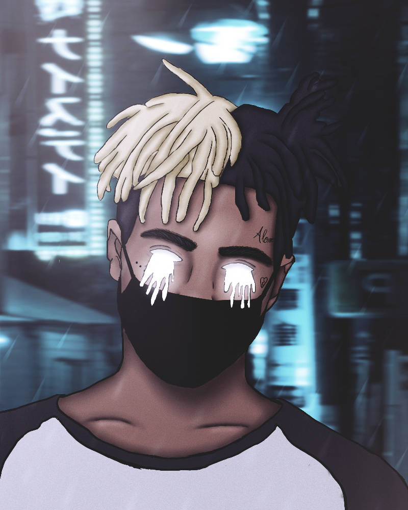 Wiped Out Eyes Of Cool Xxxtentacion Background