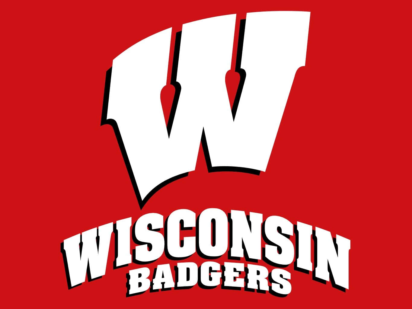 Wisconsin Badgers Football Team In Action During A Match Background