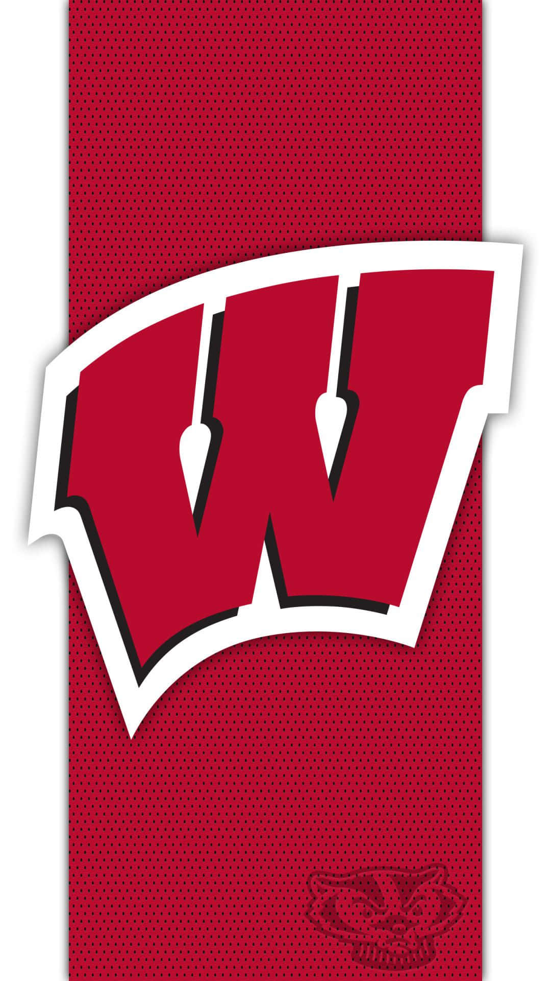 Wisconsin Badgers Football Team In Action Background