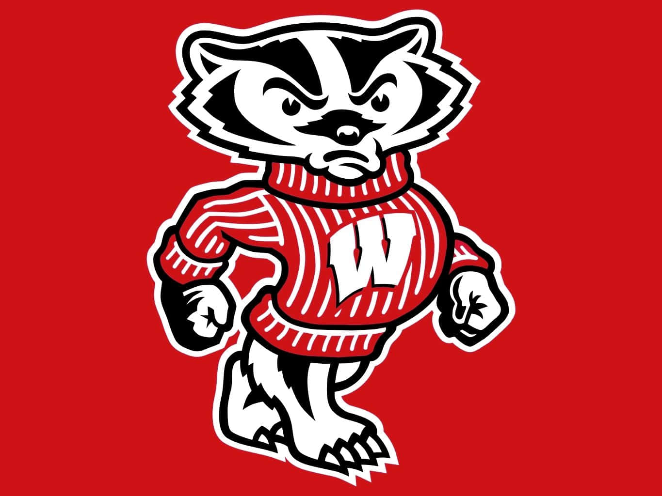 Wisconsin Badgers Team Logo Wallpaper Background