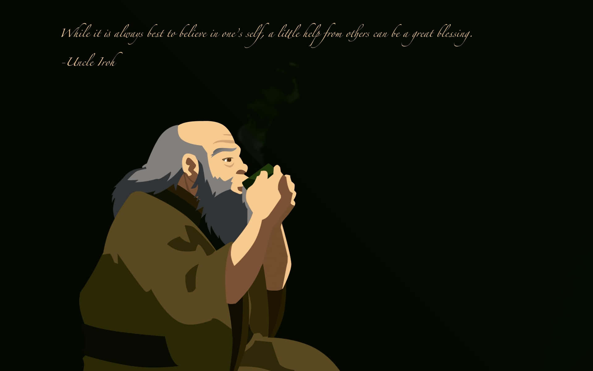 Wise Advice From Uncle Iroh Background