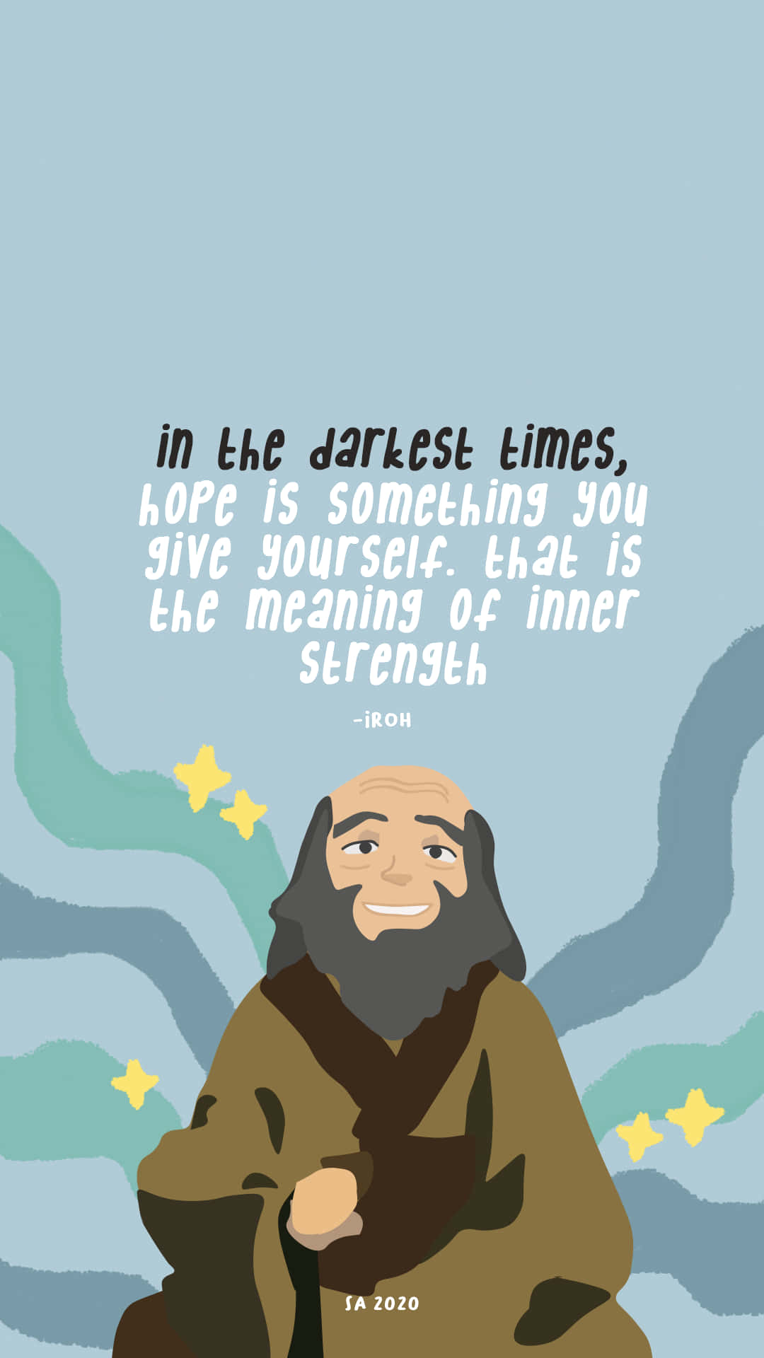 Wise Beyond His Years - Uncle Iroh For The Wisdom Seekers. Background