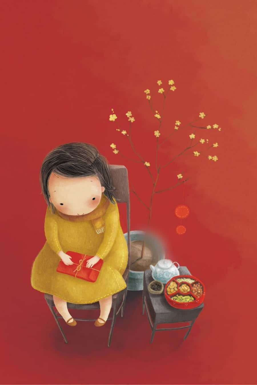 Wish You Joy And Success This Chinese New Year Background