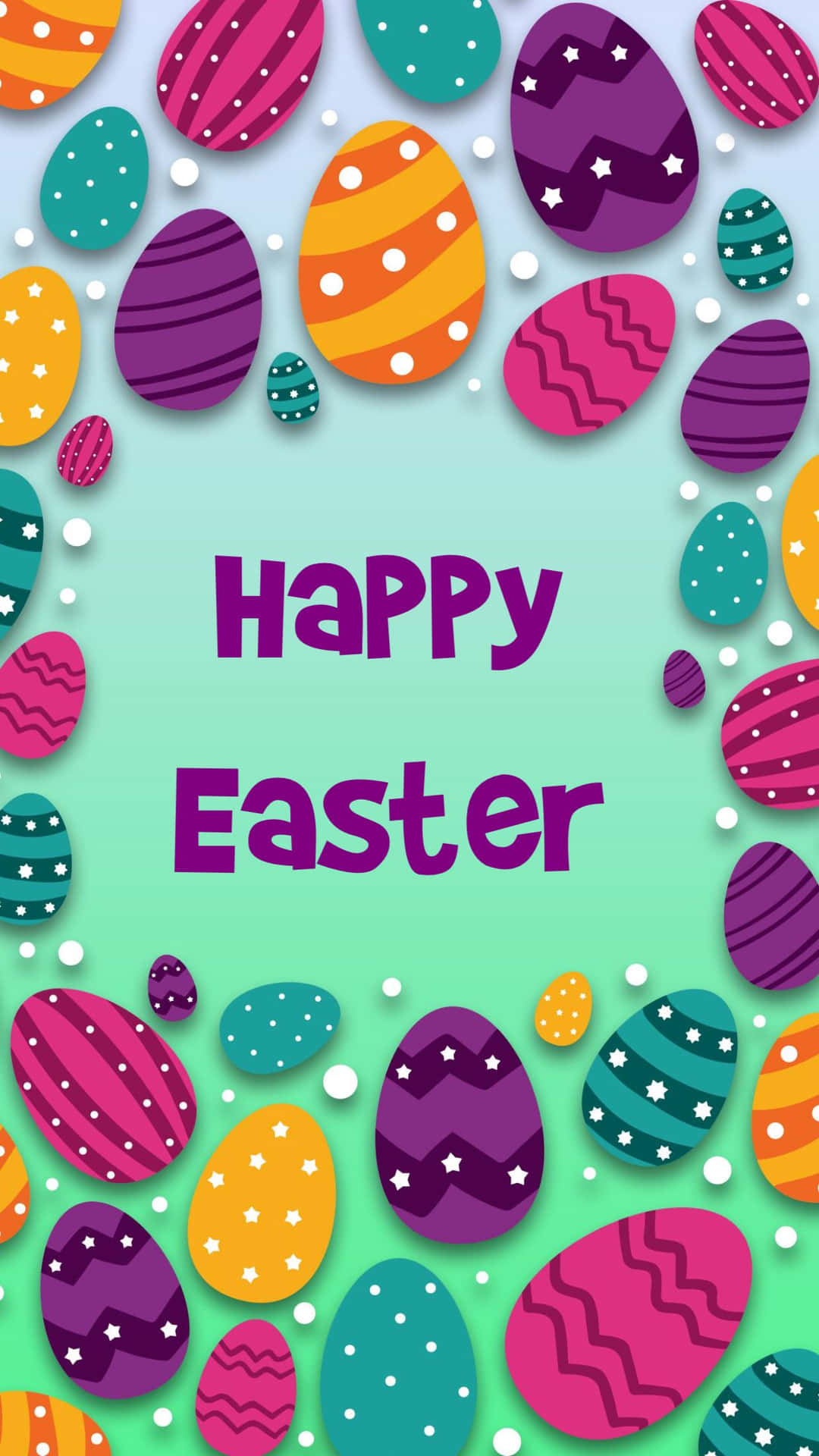 Wishing You A Blessed And Happy Easter! Background