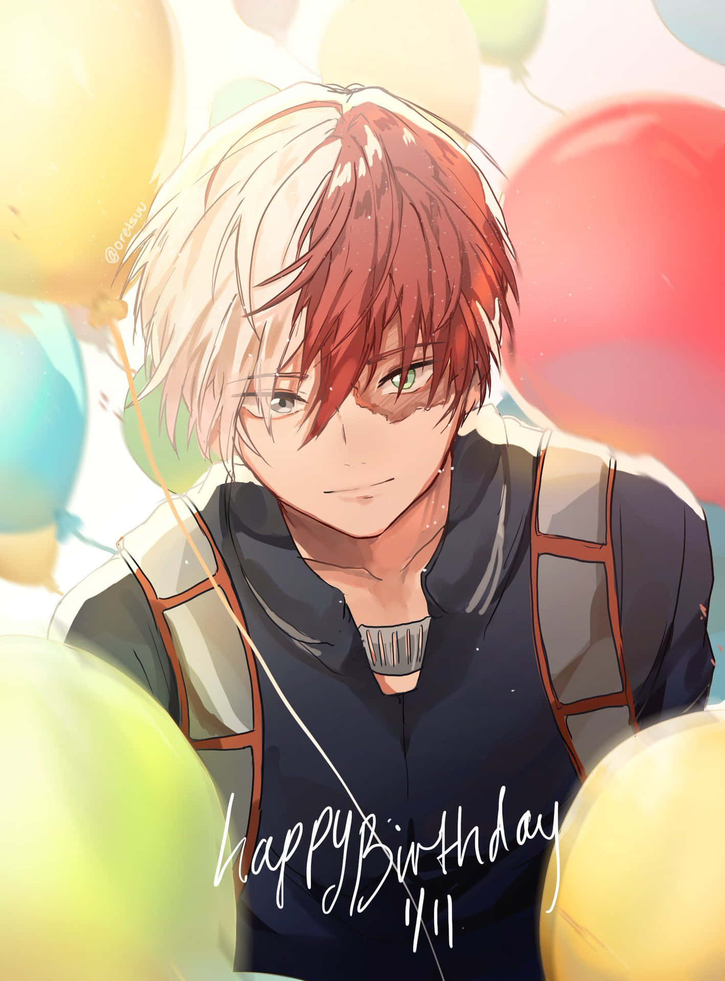 Wishing You A Colorful And Fun Birthday Background