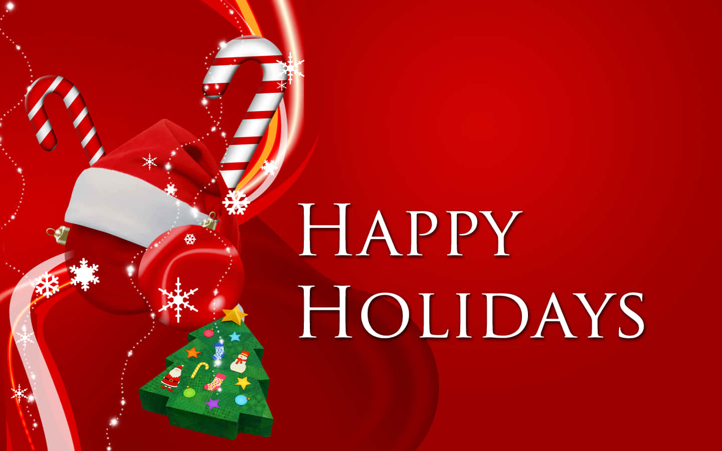 Wishing You A Happy Holiday Season! Background