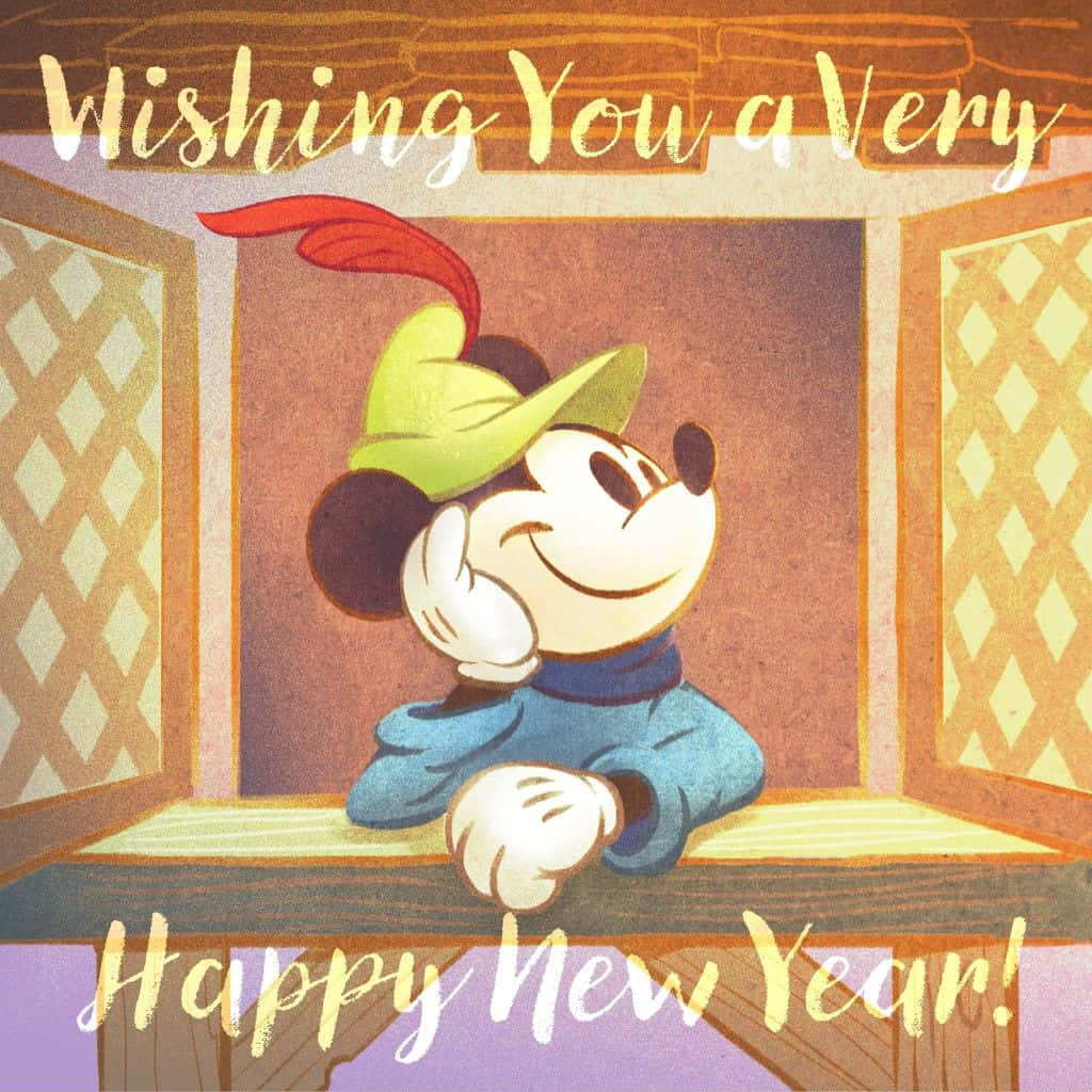 Wishing You A Happy New Year From Disney!