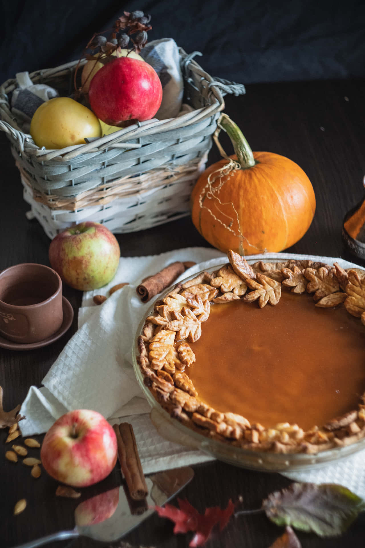 Wishing You A Happy Thanksgiving Background