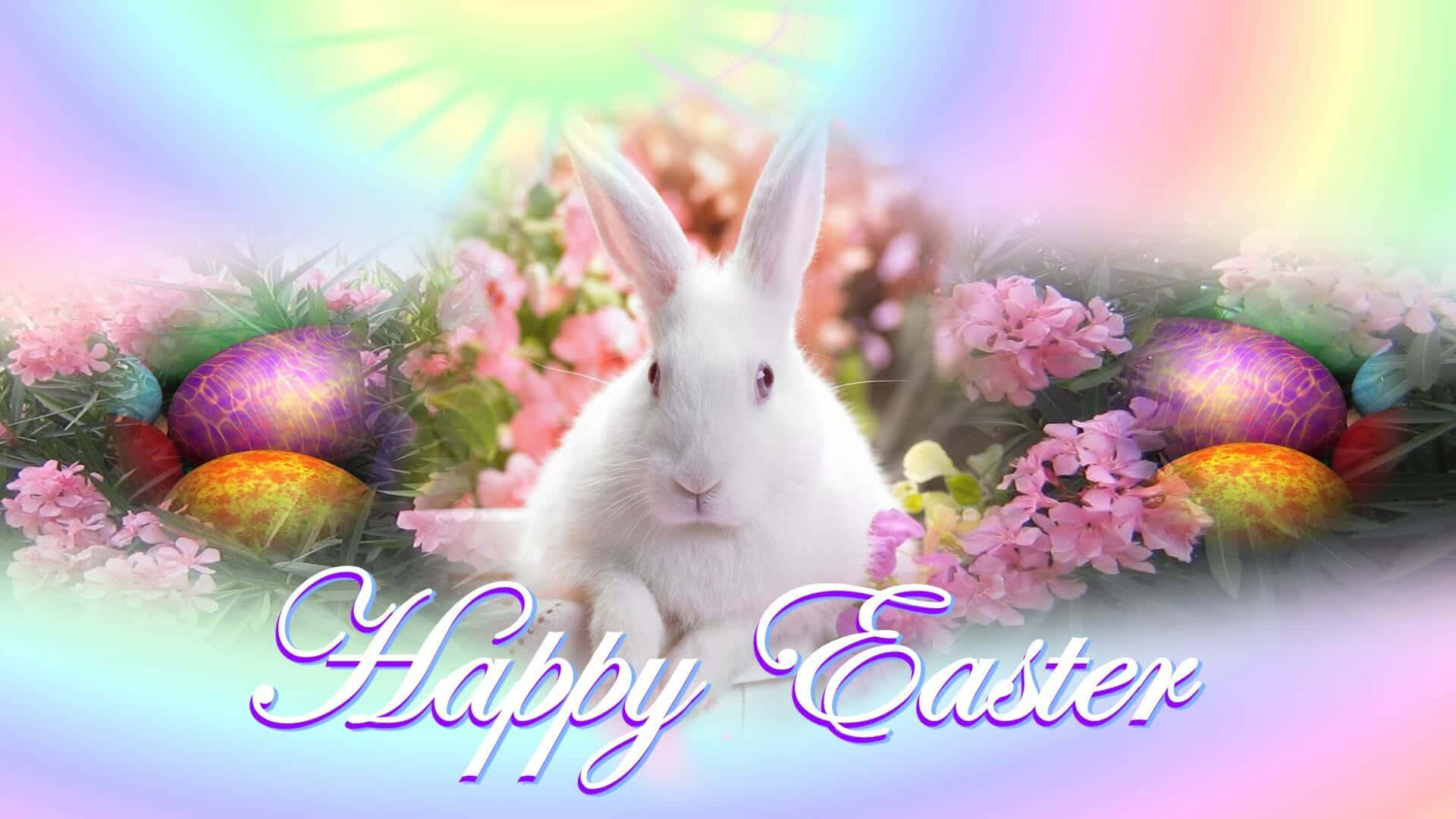 Wishing You A Joyous And Cute Happy Easter! Background