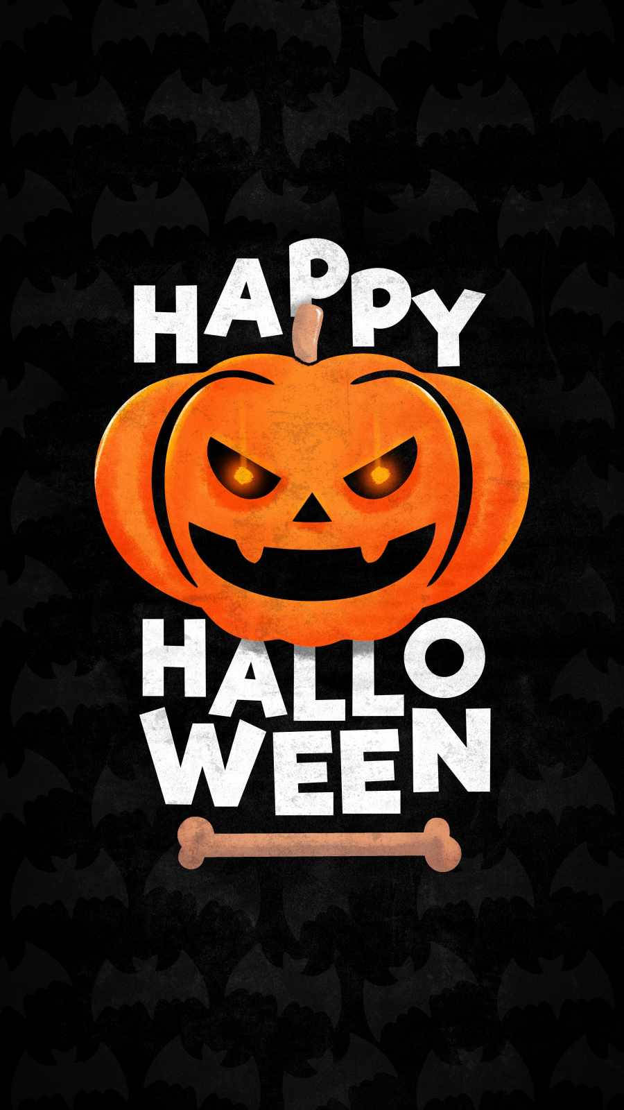 Wishing You A Spook-tastic Happy Halloween! Background