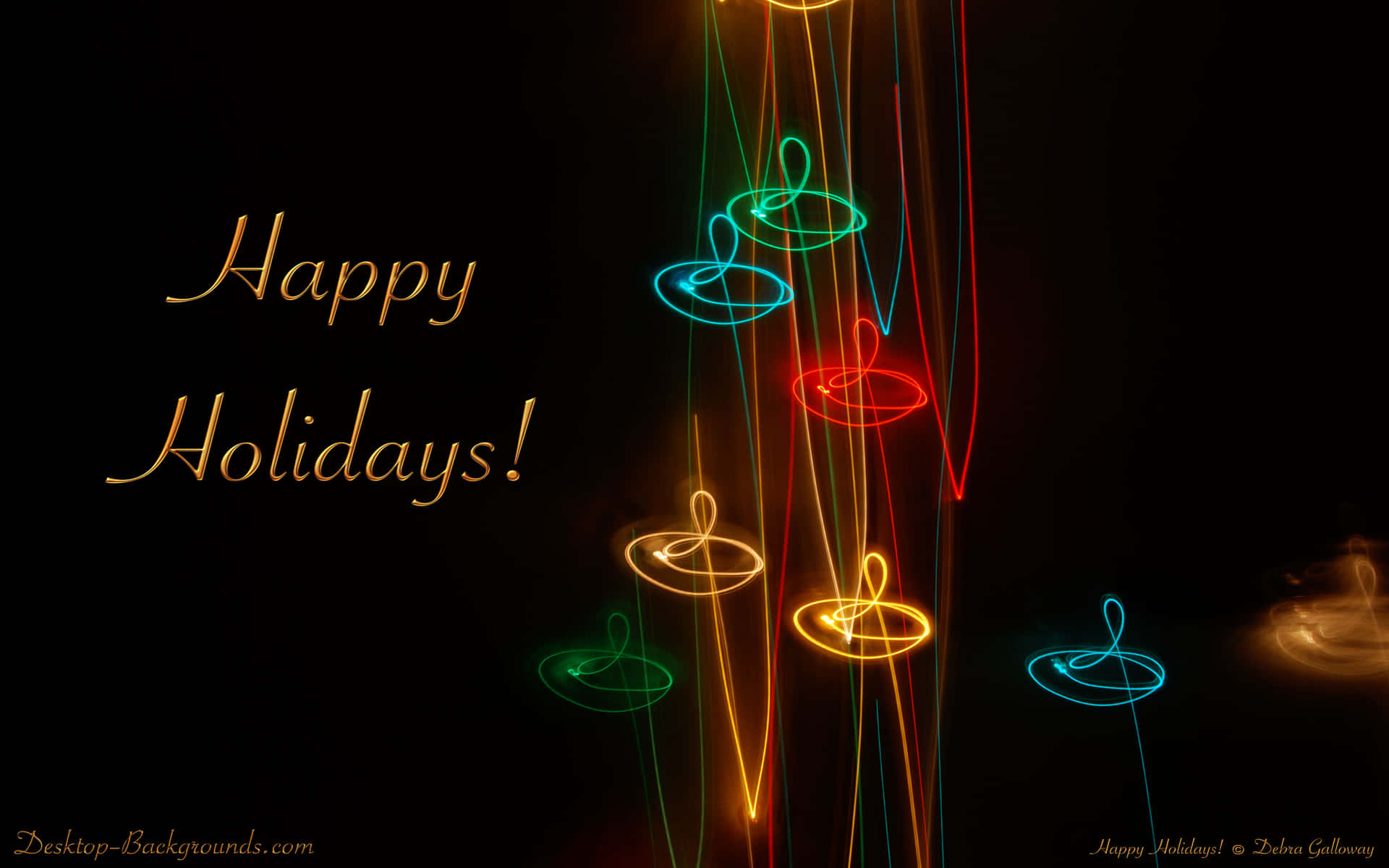 Wishing You All A Happy Holiday Background