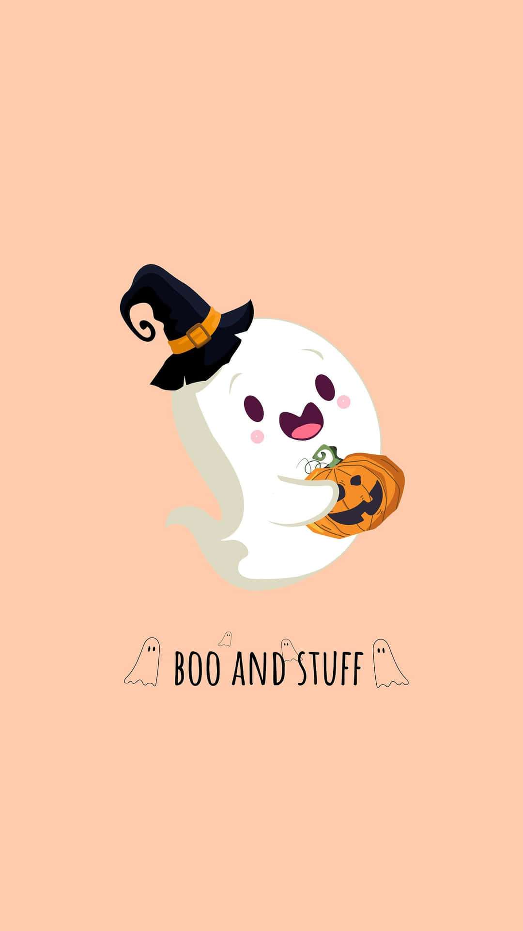 Witch Boo And Stuff Background