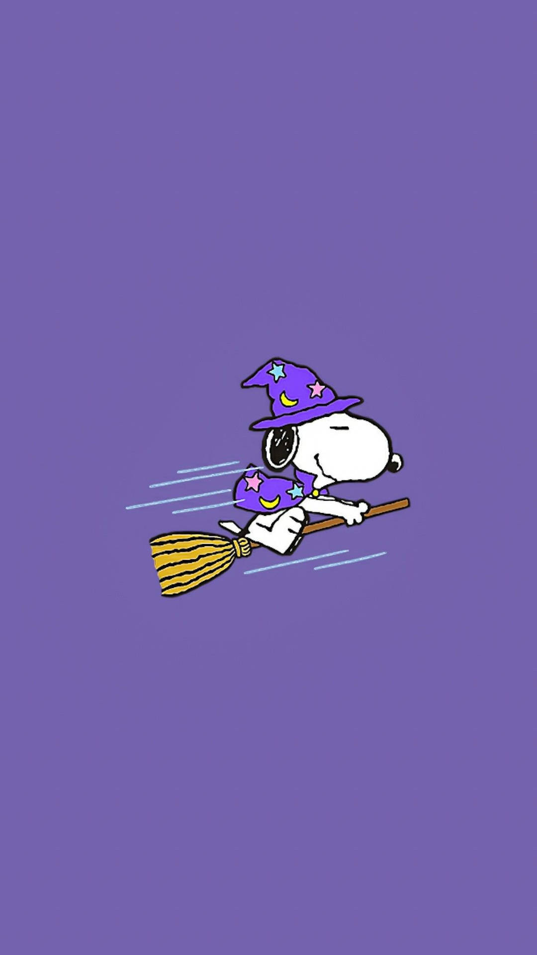 Witch Snoopy Halloween Background