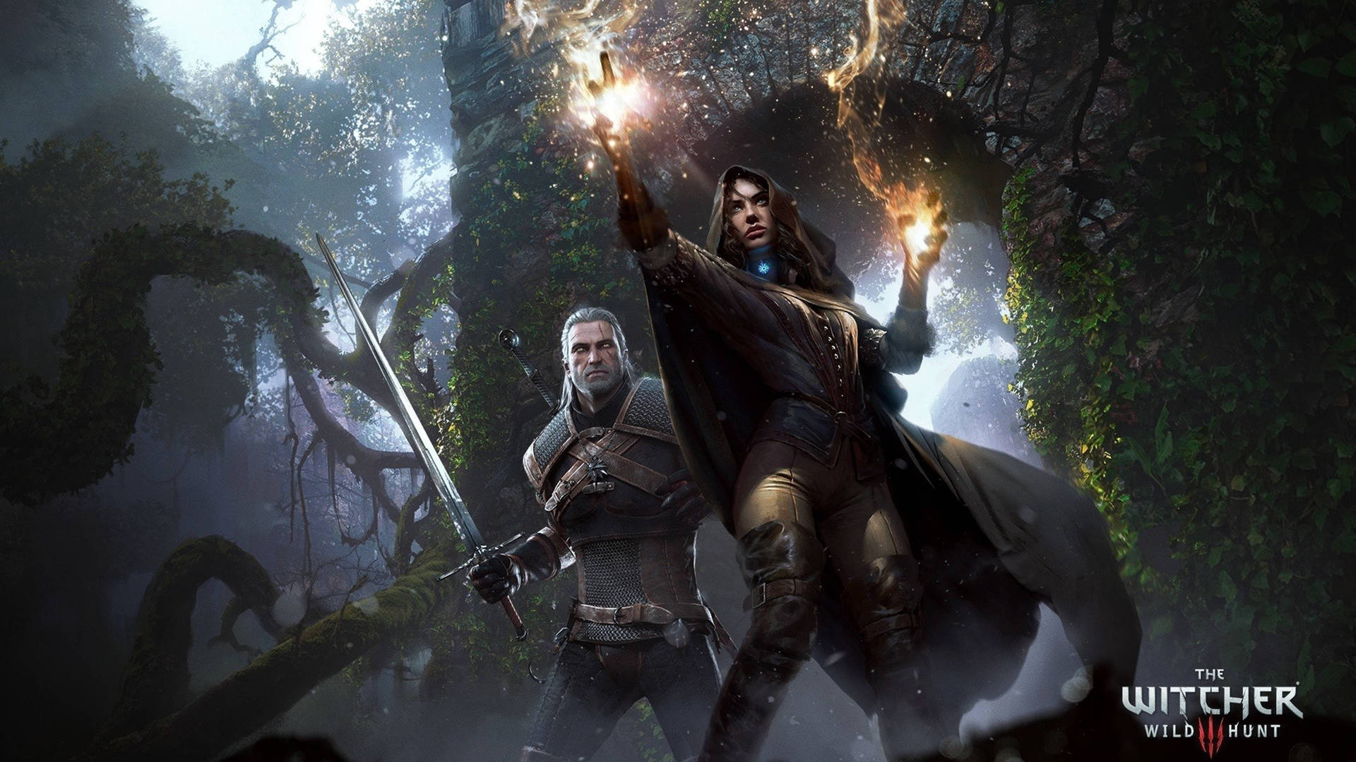 Witcher 3 4k Geralt And Yennefer