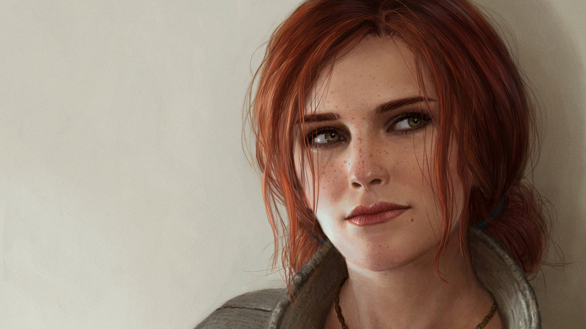 Witcher 3 4k Triss Close-up Background