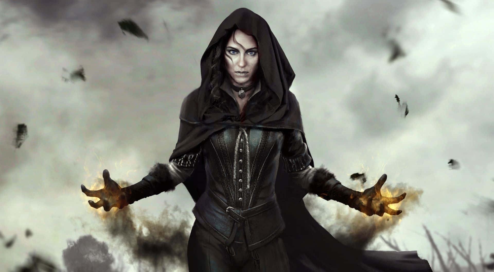 Witcher 3 Desktop Yennefer Art Background
