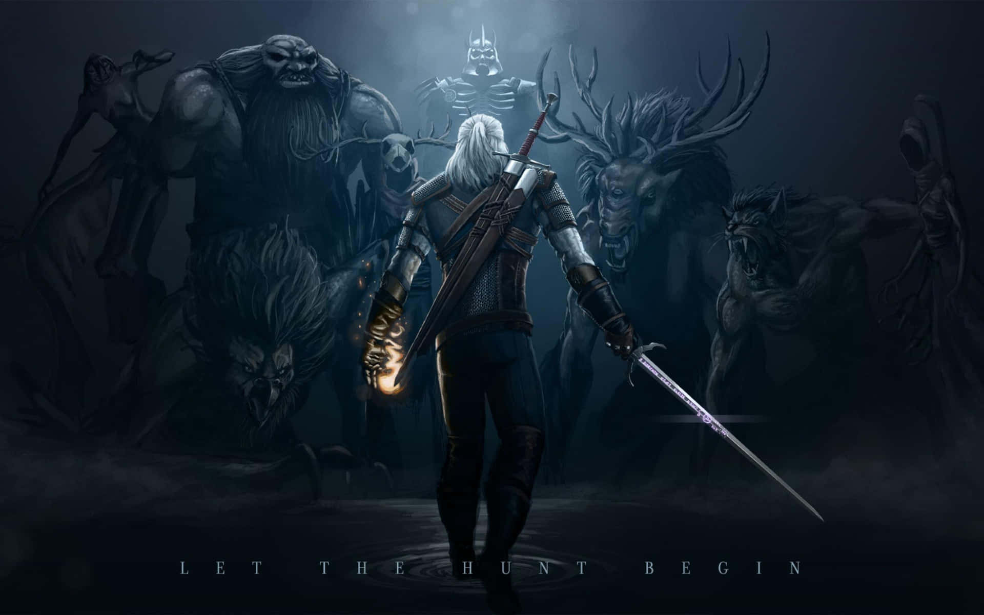 Witcher 3 Monsters Desktop Background