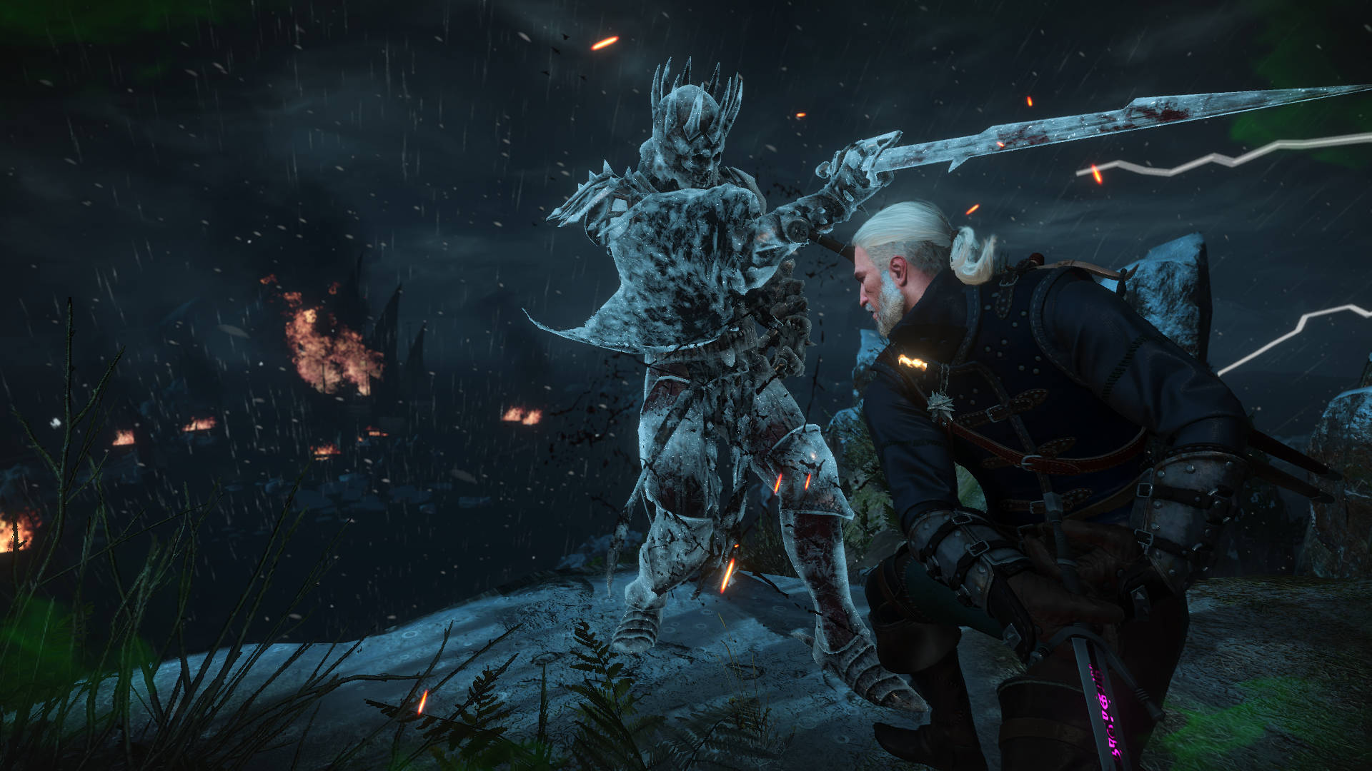 Witcher 4k Geralt And Eridin Background