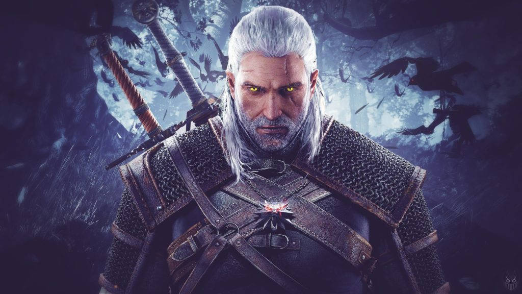 Witcher 4k Geralt In Witcher Form Background