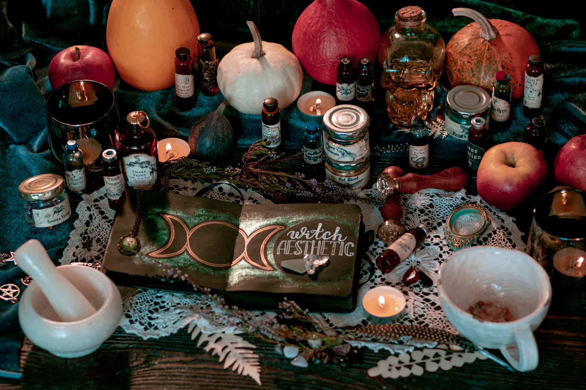 Witching Hour Is Almost Here! Background