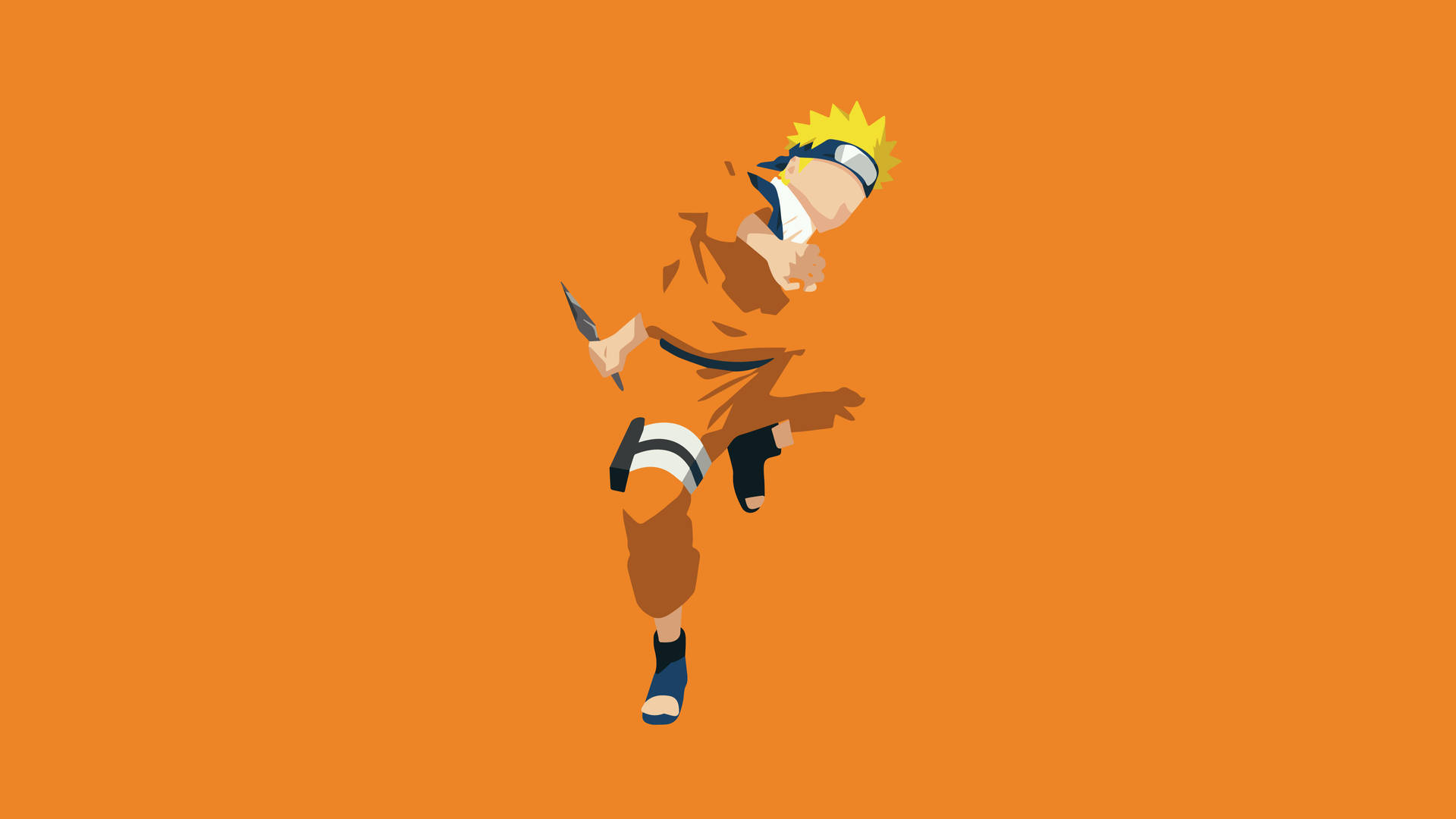 With Kunai Naruto 4k Pc Background