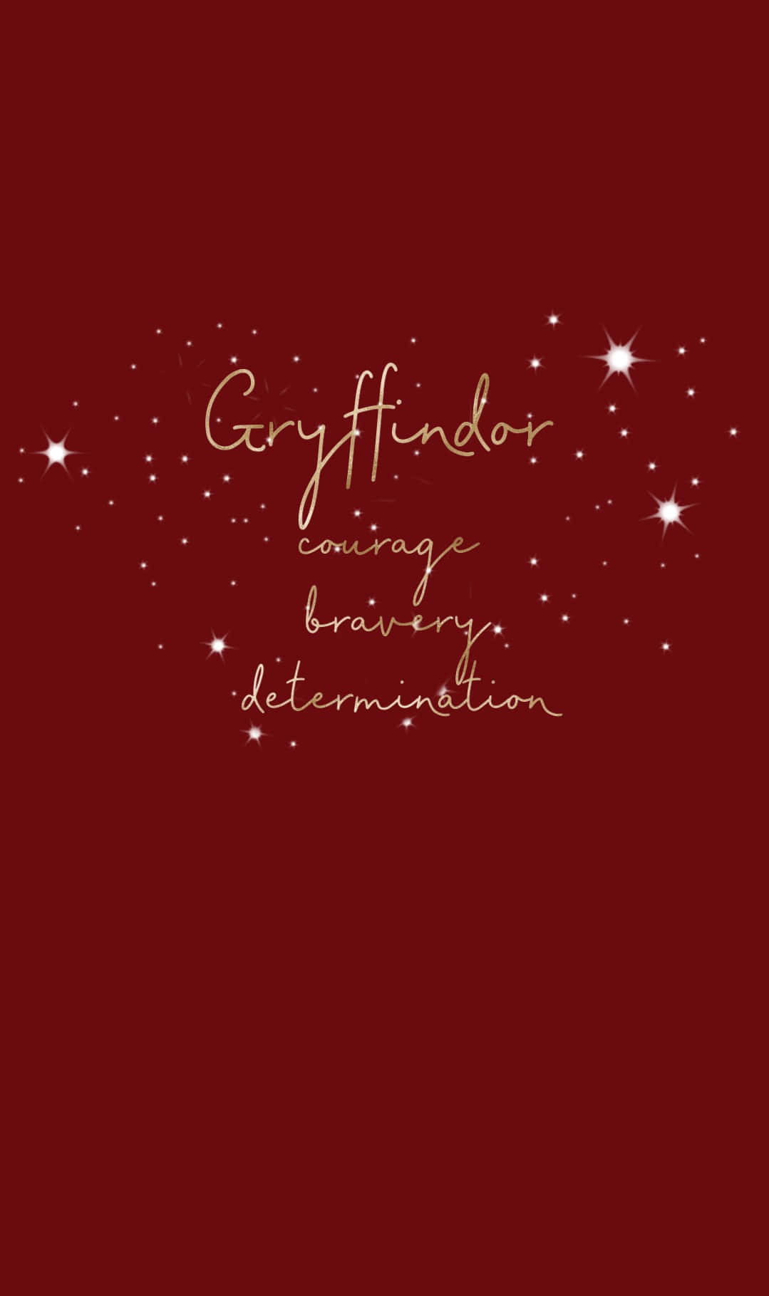 With Loyalty, Courage And Tenacity, Gryffindor Stands Strong. Background