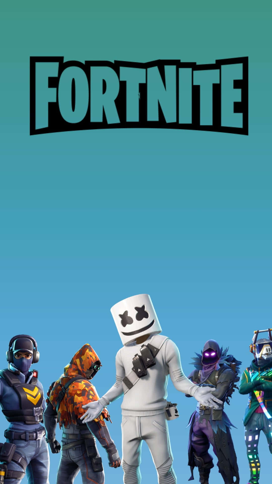 With Marshmello Alongside, Fortnite Just Got Even Better! Background