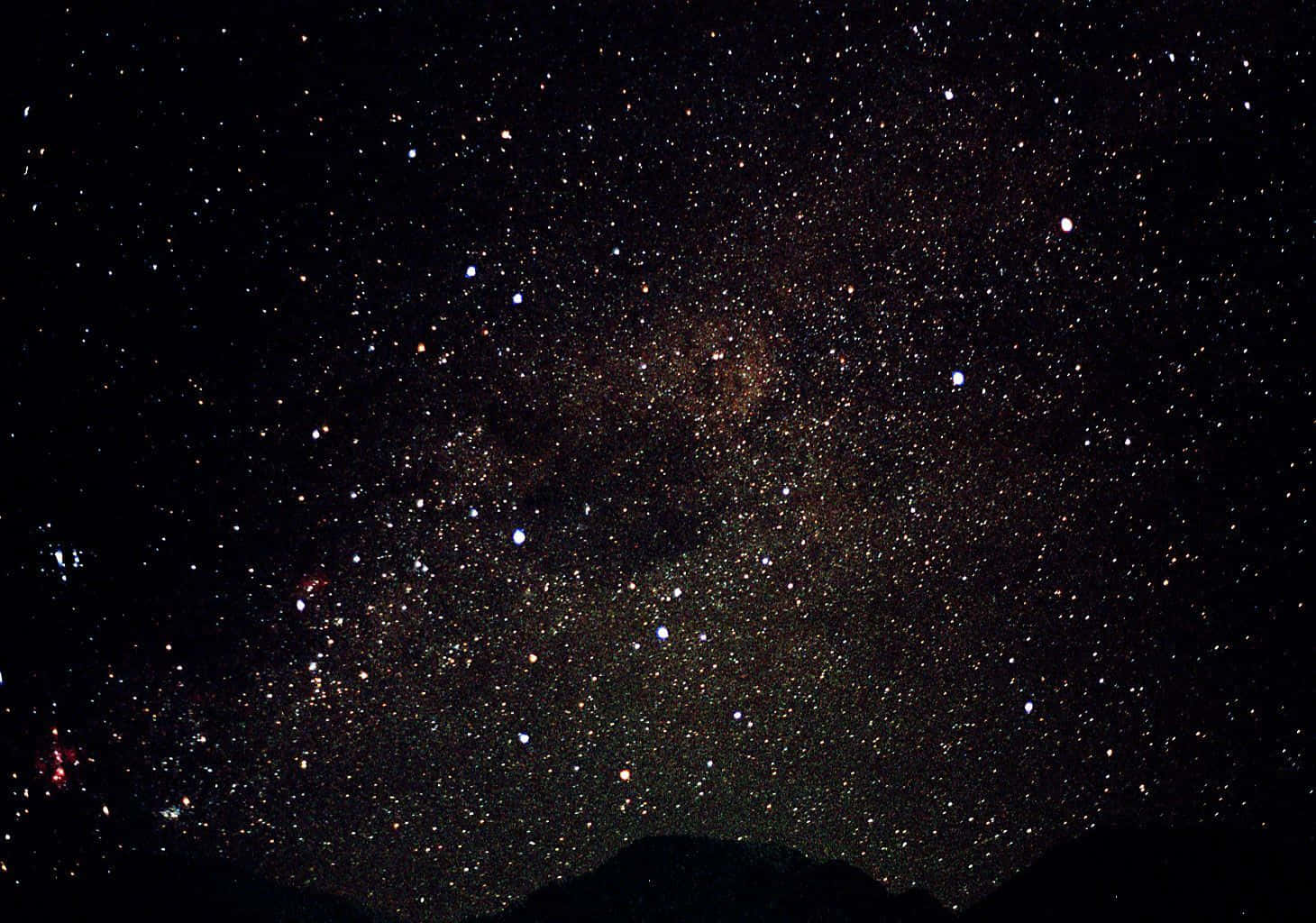 Witness A Dark Starry Night Background