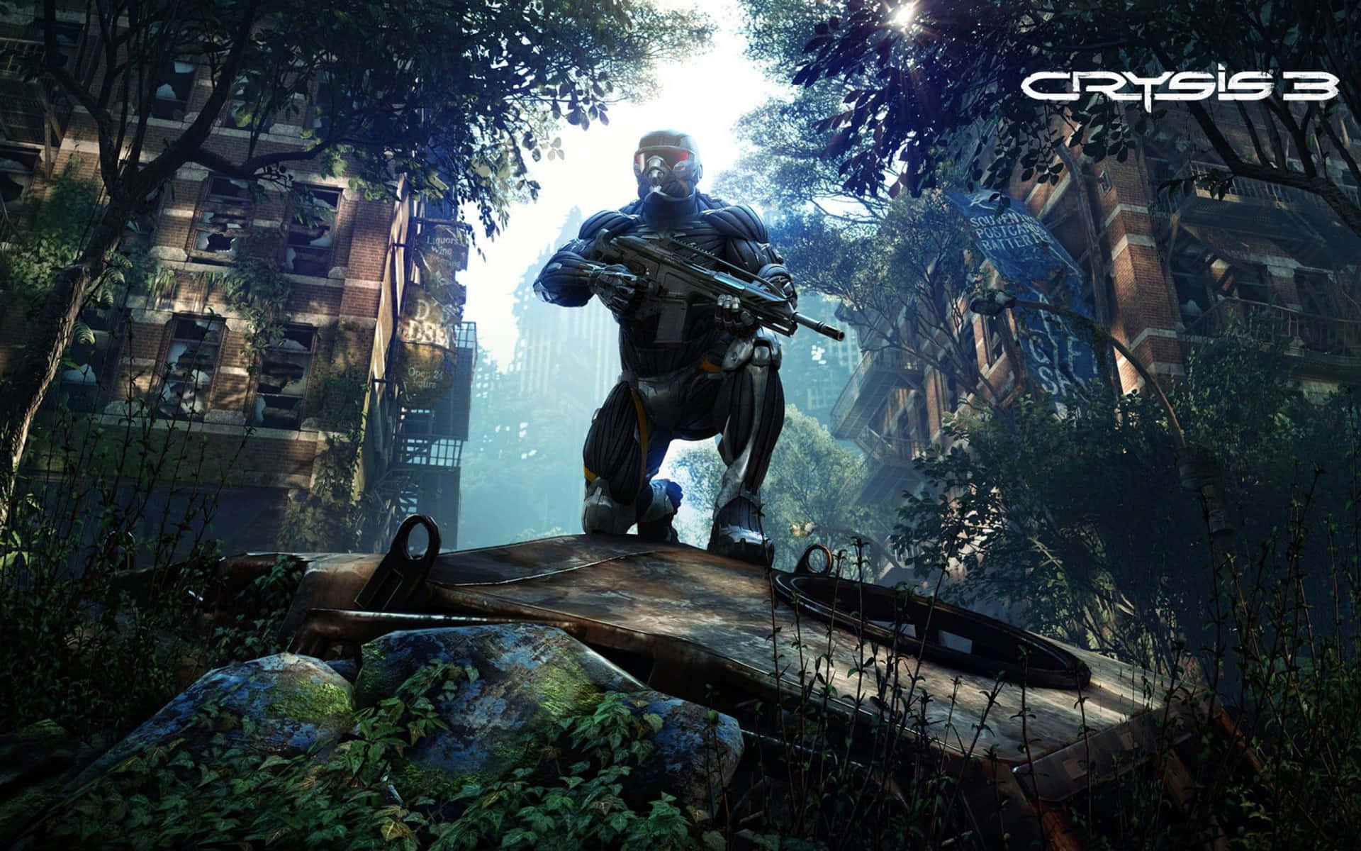 Witness The Action In Immersive 4k With Crysis Background