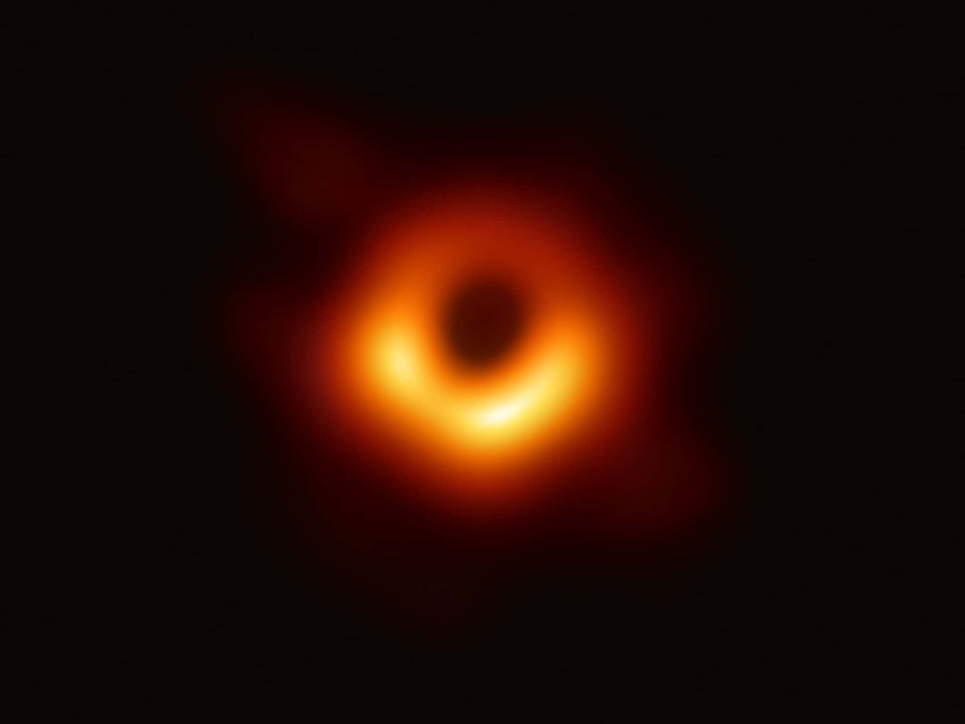 Witness The Beauty Of Black Space 4k Background