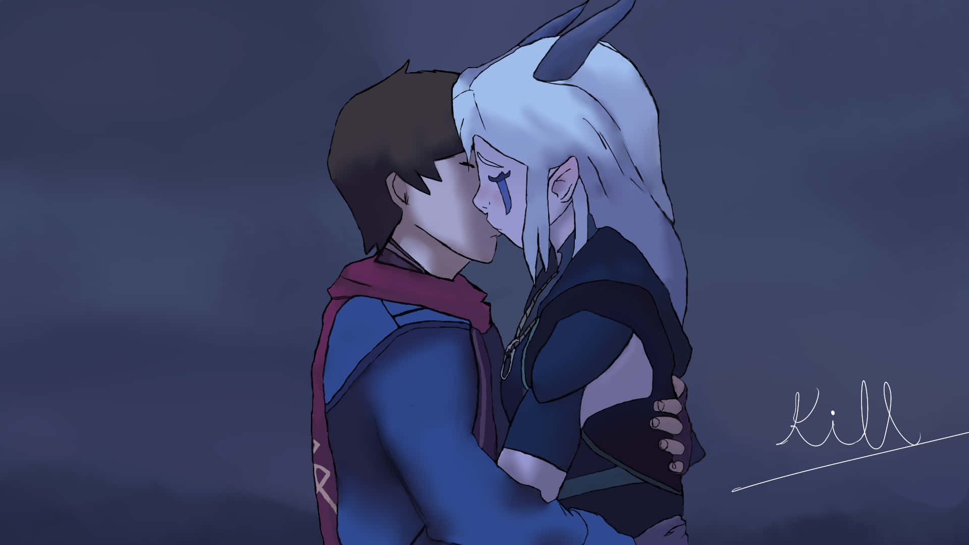 Witness The Epic Adventure Of The Dragon Prince Background