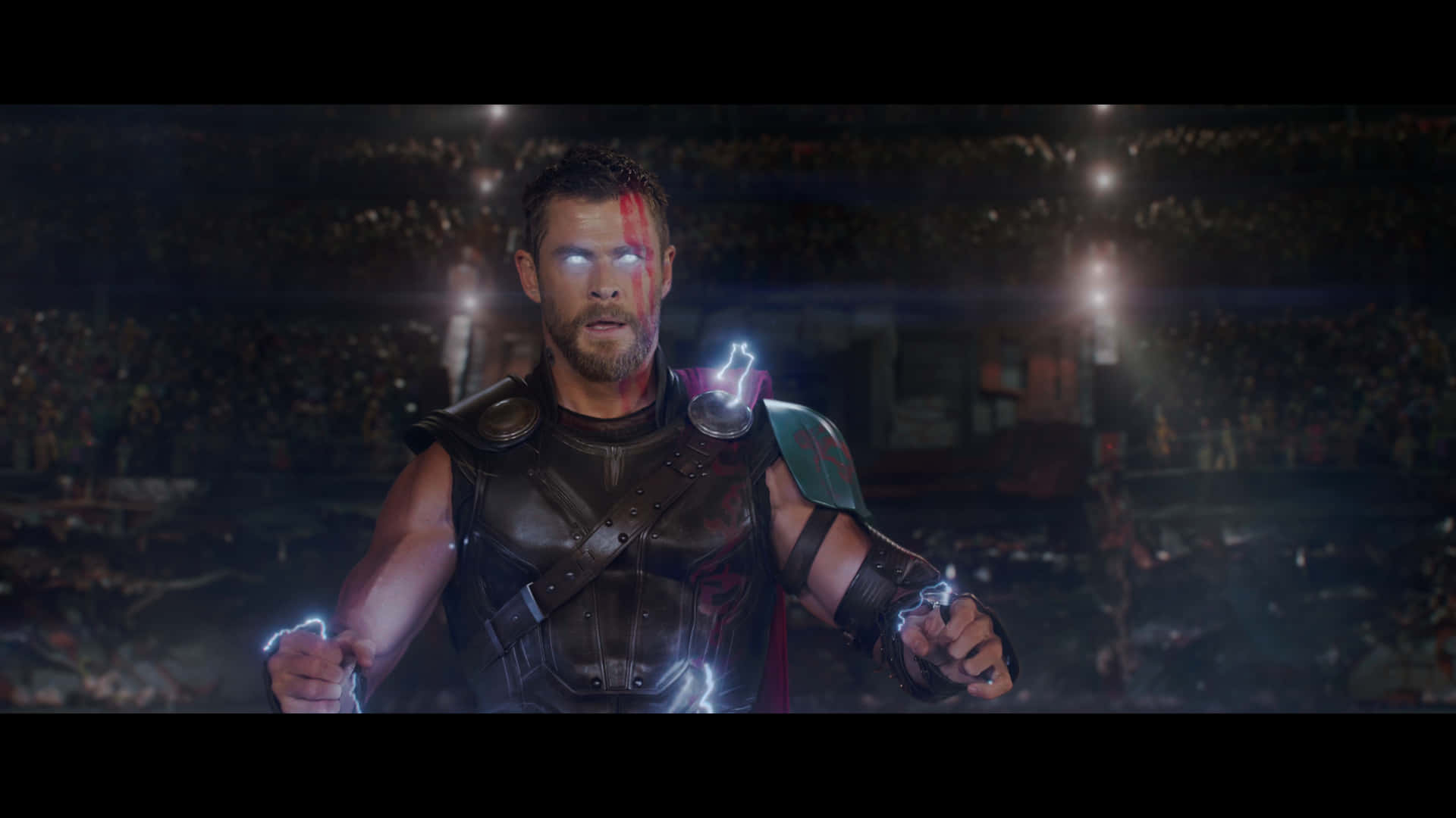 Witness The Magnificent Thor Ragnarok In 8k Background
