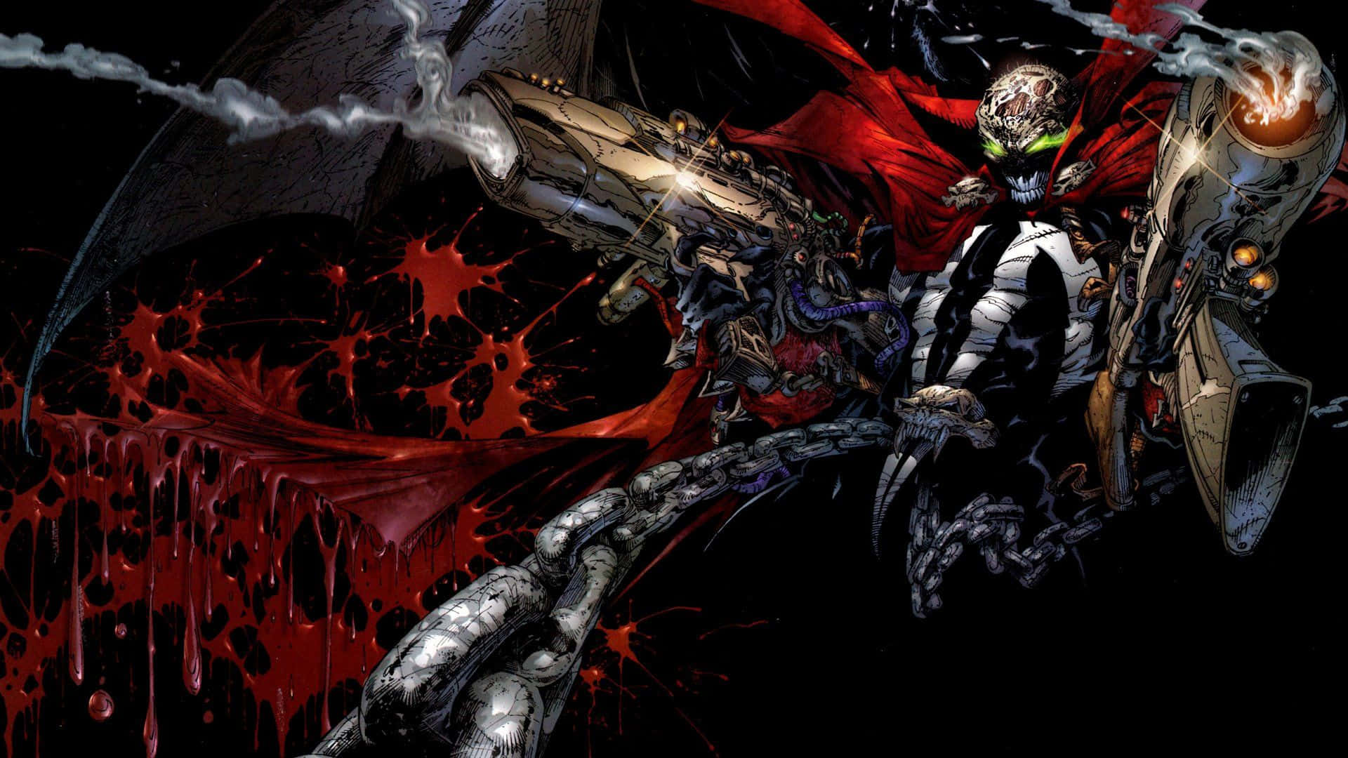 Witness The Power Of Spawn! Background