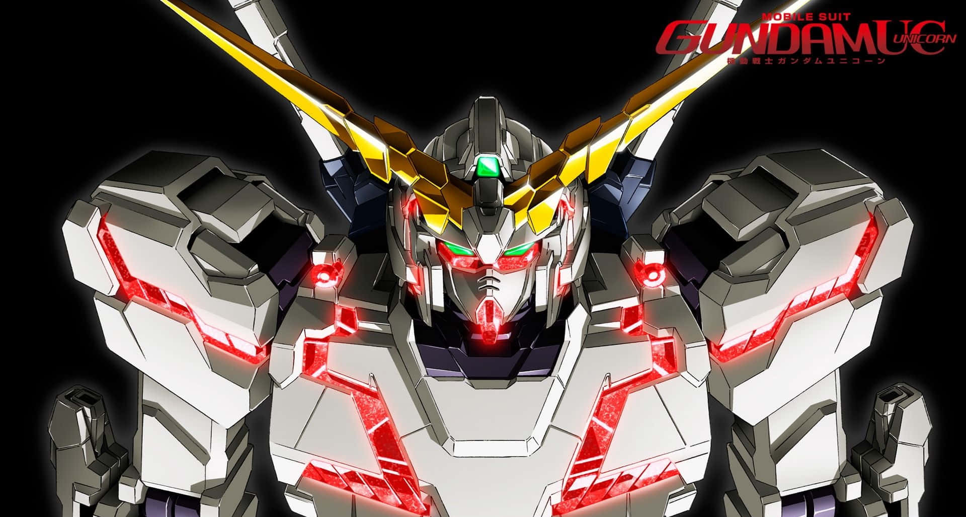 Witness The Powerful Gundam Unicorn In Action Background