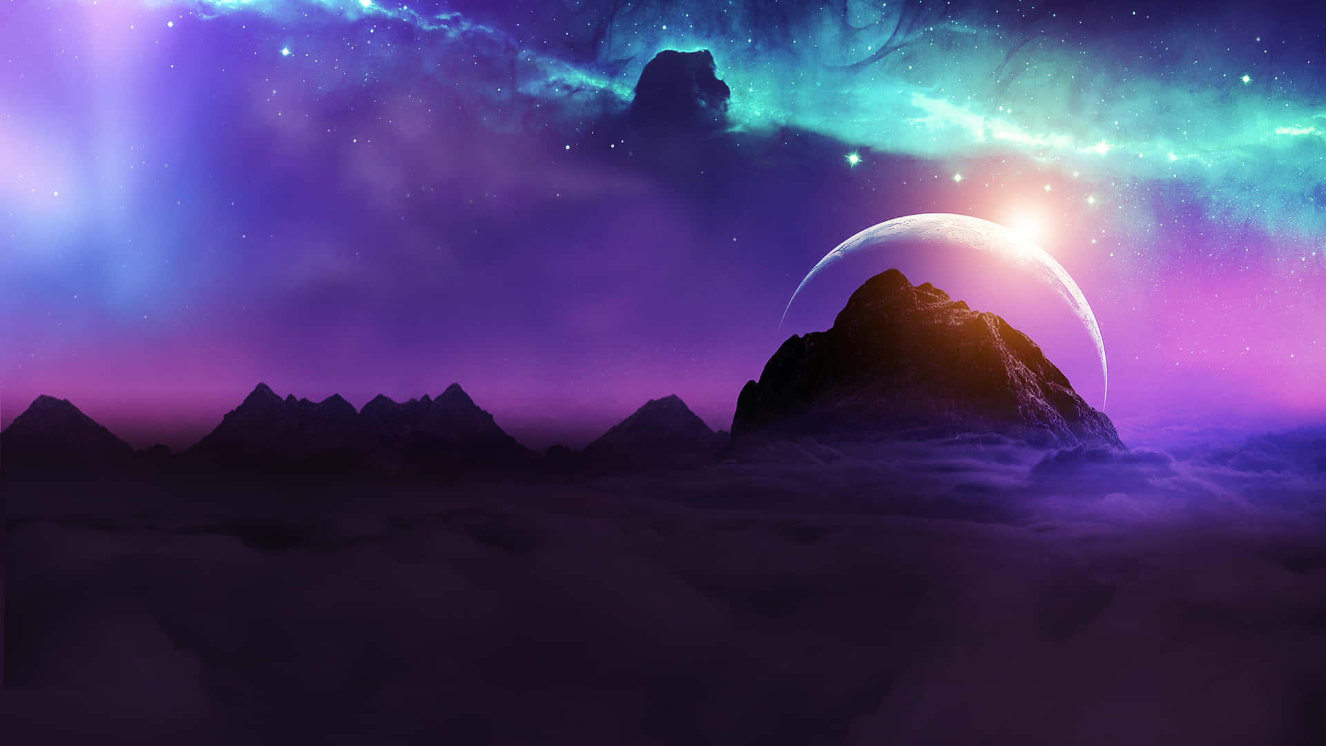 Witness The Splendor Of Outer Space In Incredible 8k Background