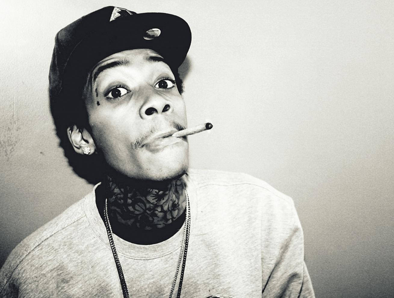 Wiz Khalifa Funny Face Background