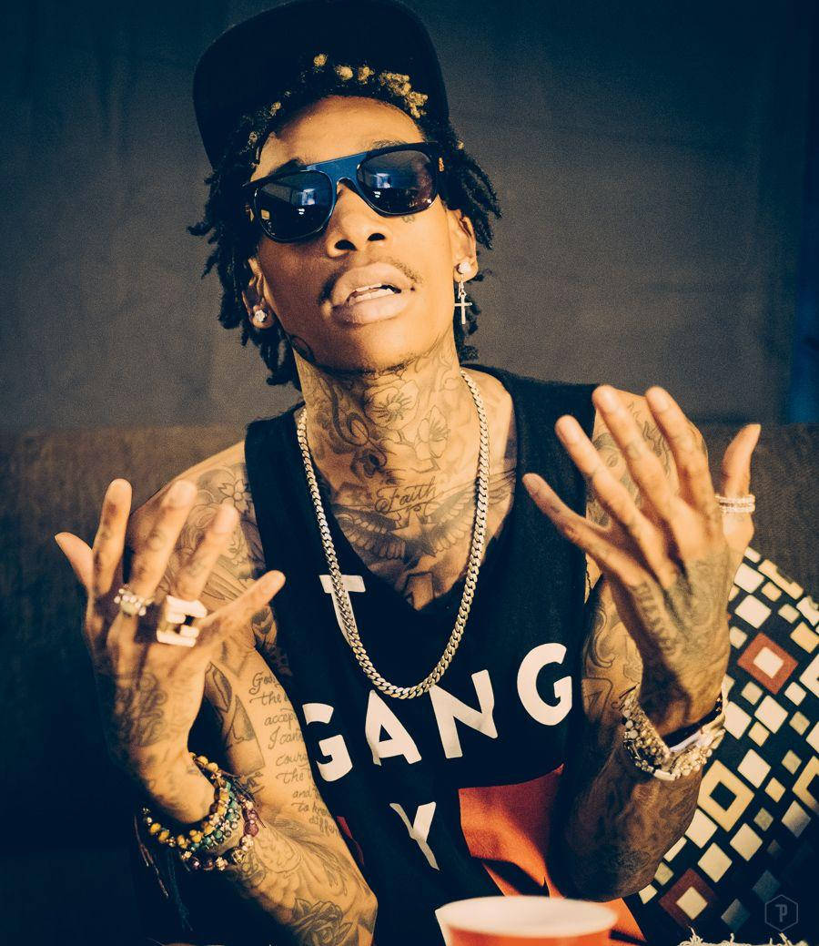 Wiz Khalifa Hands Up Background