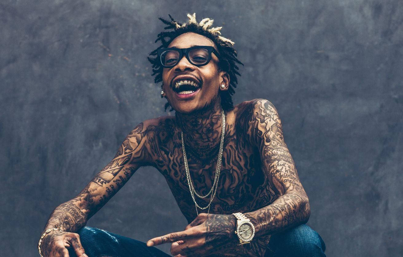 Wiz Khalifa Laughing Background