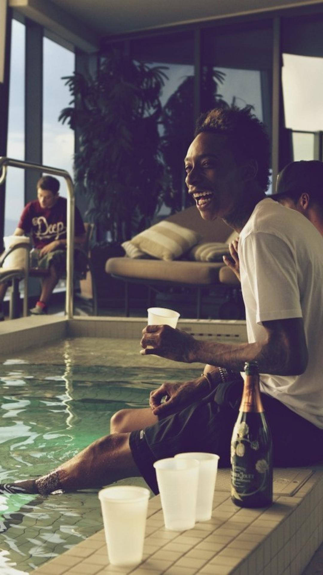 Wiz Khalifa Poolside Background