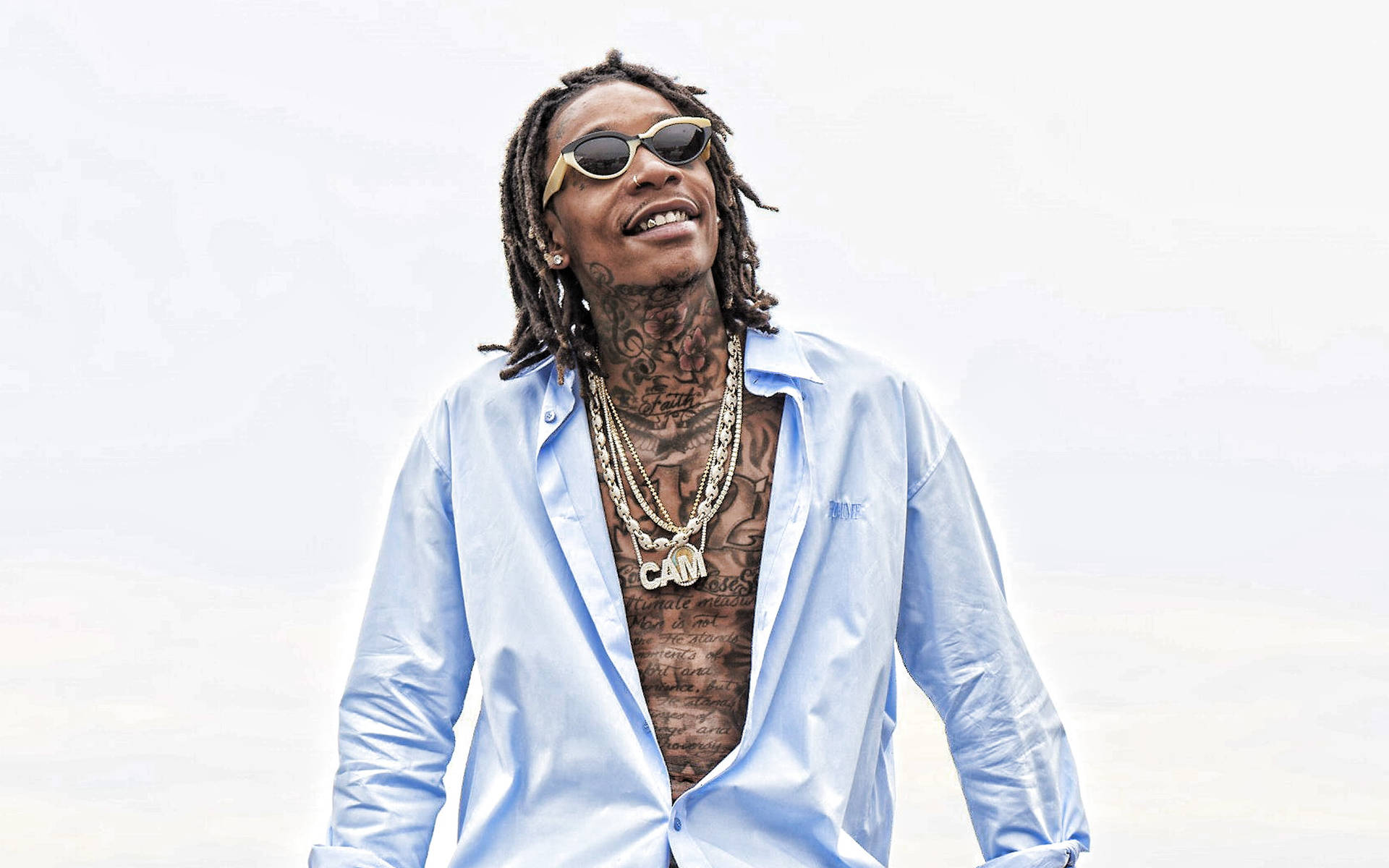 Wiz Khalifa Smiling