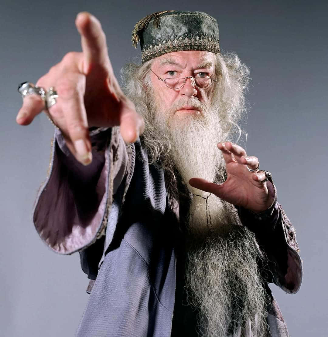 Wizard Reaching Out Background