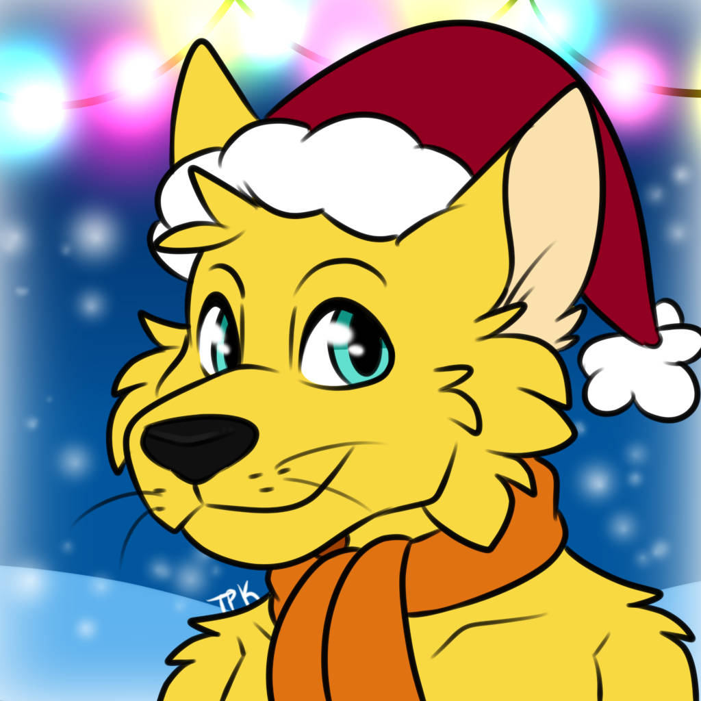 Wolf Christmas Pfp